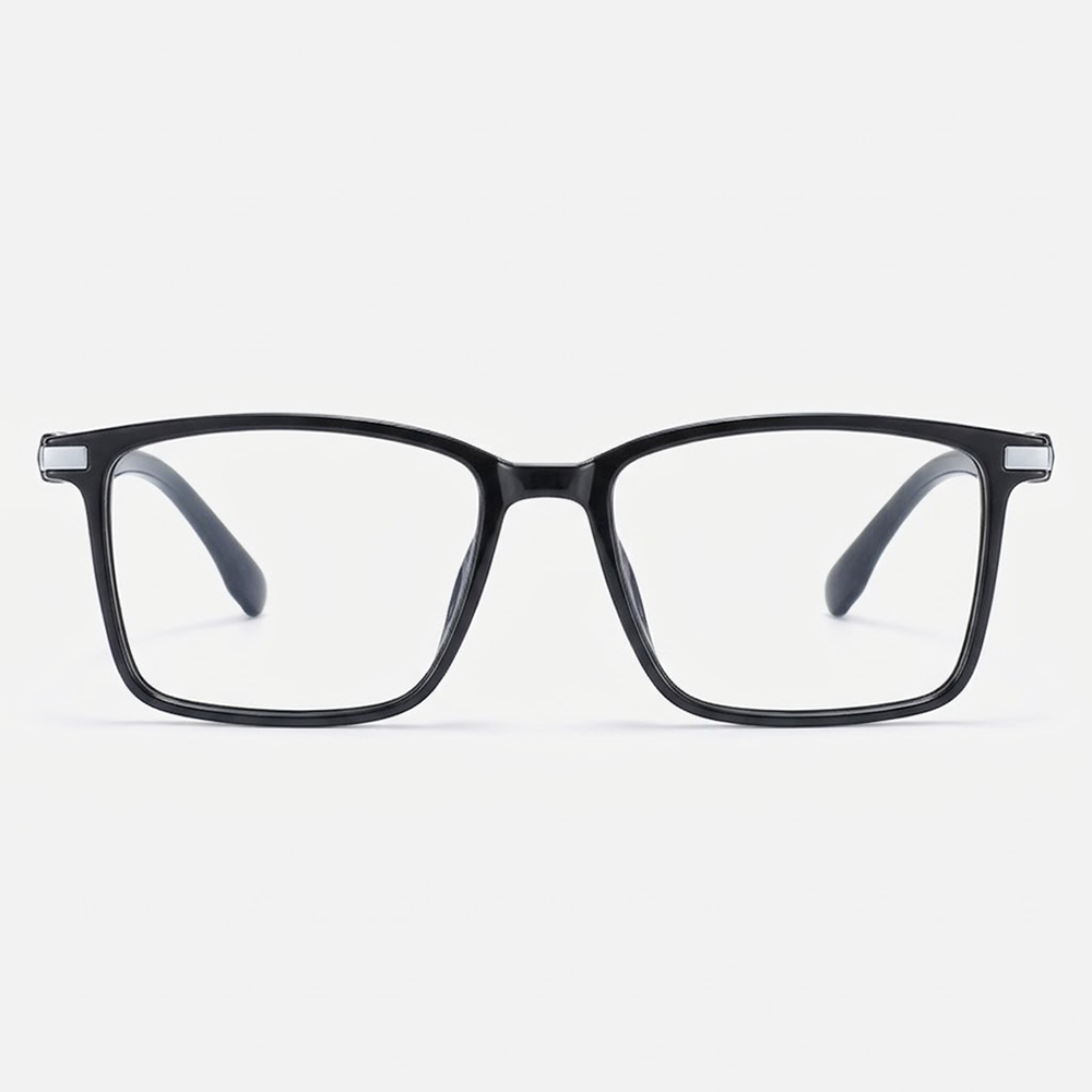 Lunoru 老眼鏡 ウェリントン型 フルリム ガラスレンズ ブルーライトカット TRテンプル 高精細 軽くて快適 おしゃれ 日常使いにおすすめ