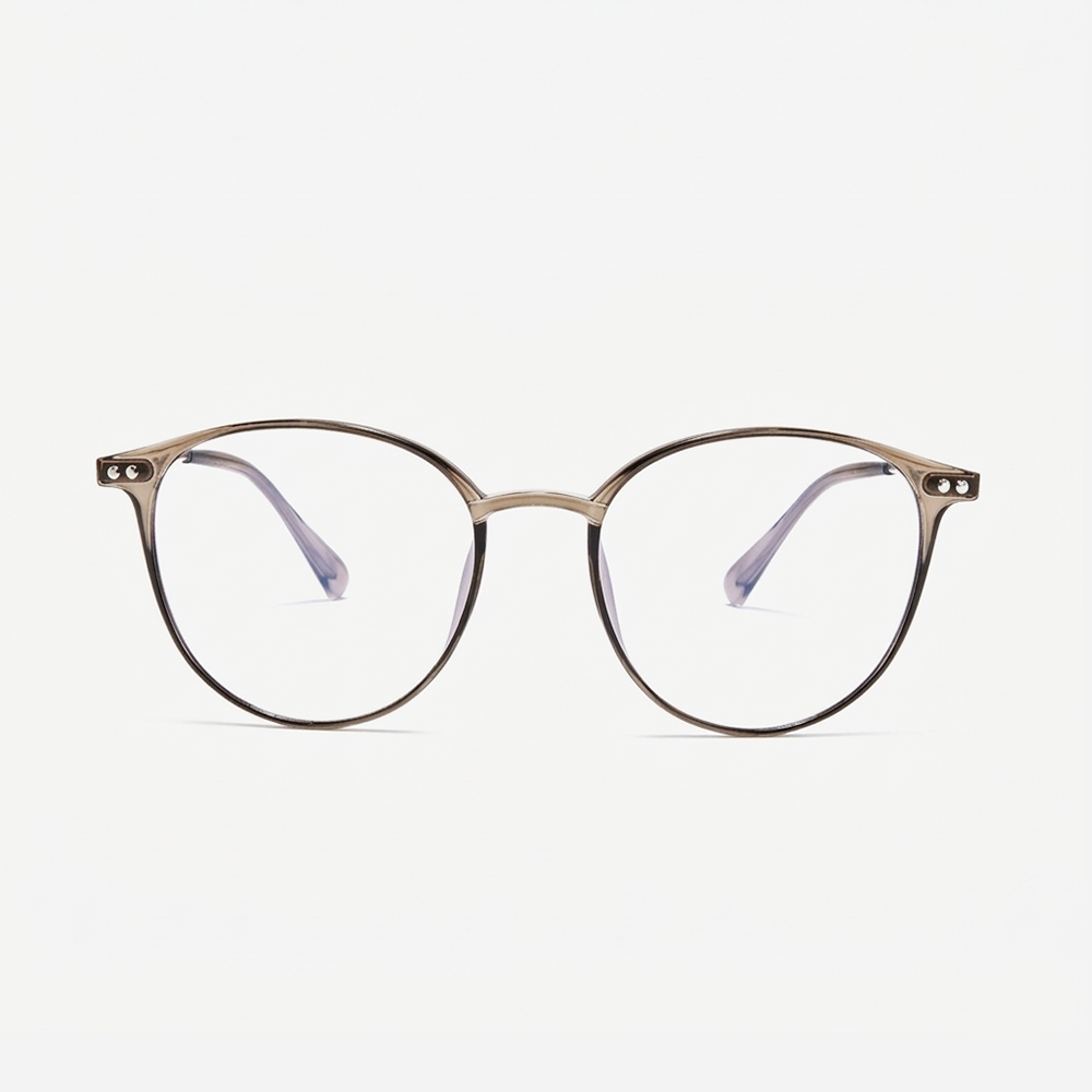 Lunoru 老眼鏡 レディース ボストン型 遠近両用 多焦点 ブルーライトカット 高精細 軽量 おしゃれ