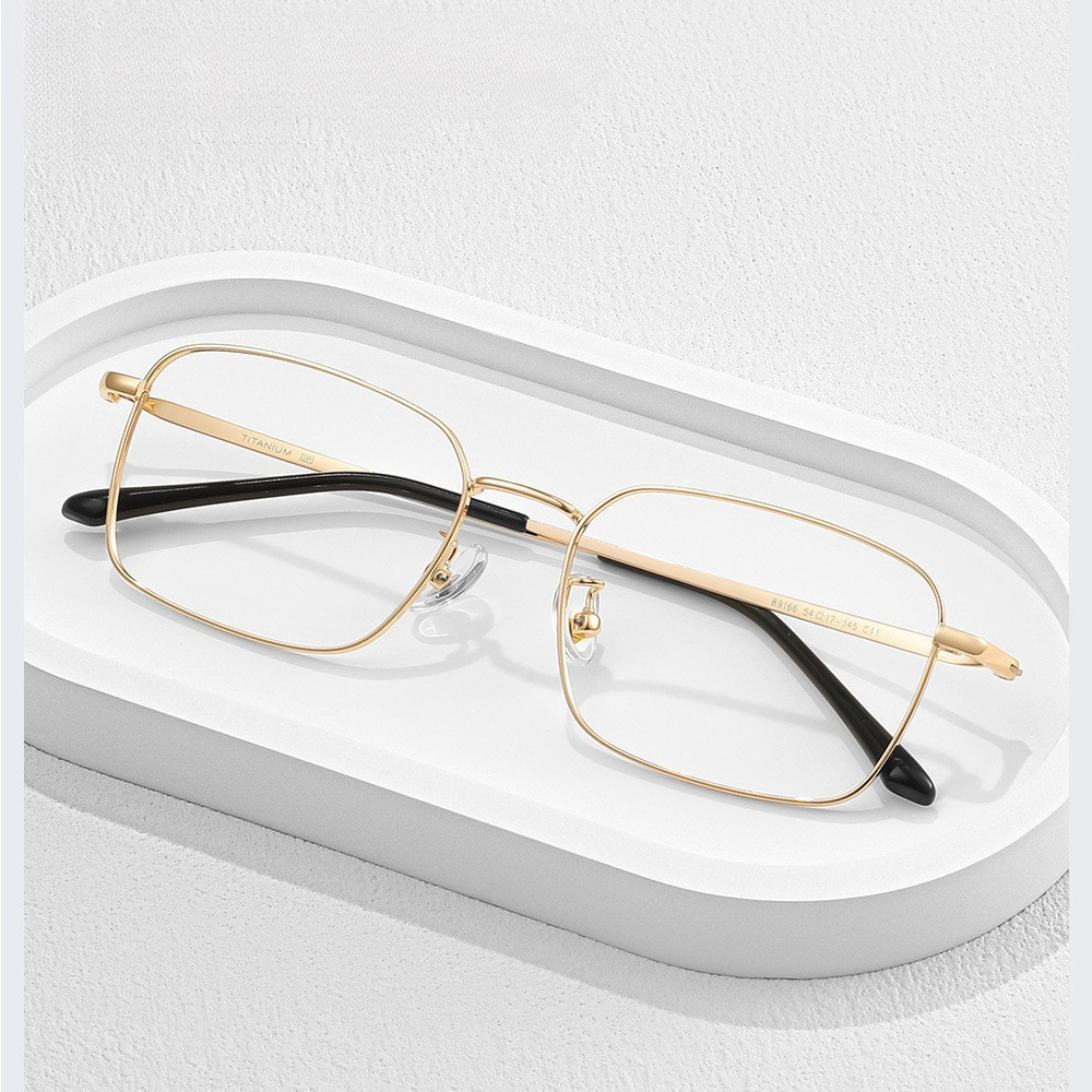 Lunoru 老眼鏡 ウェリントン型 メタルフレーム ブルーライトカット 中高年向け レトロ おしゃれ 上品 文芸風 軽くて快適 日常使いにおすすめ