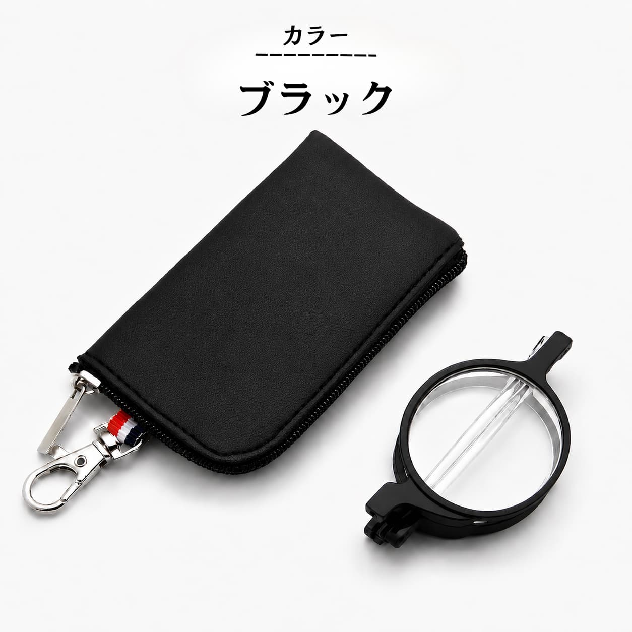 LUNORU 超軽量TR素材 折りたたみ式ブルーライトカット老眼鏡